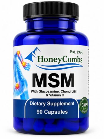 MSM with glucosamine, chondroitin and vitamin C - Supports healthy joints